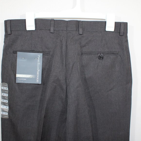 Perry Ellis Portfolio Men's 32 x 32  Dress Pant - Picture 3 of 4